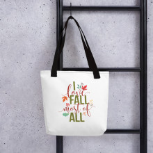 Love Fall Most of All - Tote bag