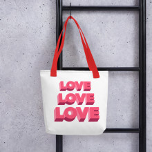 Love Love Love - Tote Bag