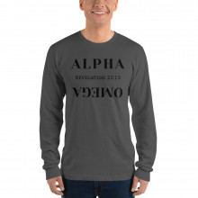 ALPHA OMEGA - Long sleeve t-shirt